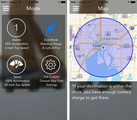 Electric Skateboard App