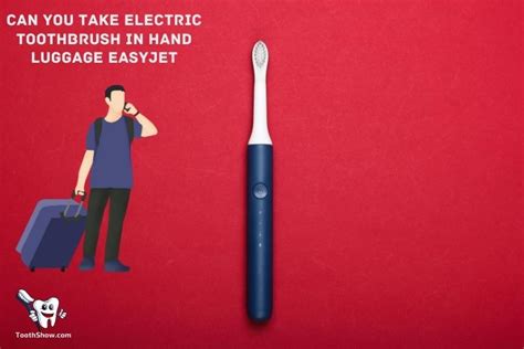 Electric Toothbrush On Easyjet