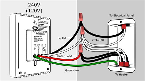Electric Wall Heater Diagram