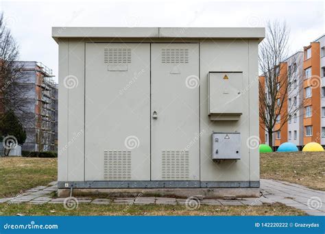 Electrical Boxes On The Street