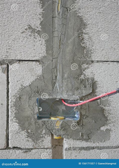 Electrical Conduit Concrete Wall