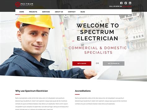 10+ Best Electrical Website Templates 2021 RadiusTheme
