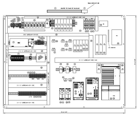 Electrical Control Panel Layout Design