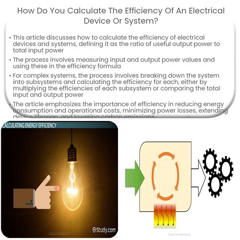 Electrical Efficiency Definition