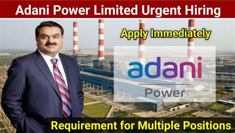 electrical engineer jobs in adani power