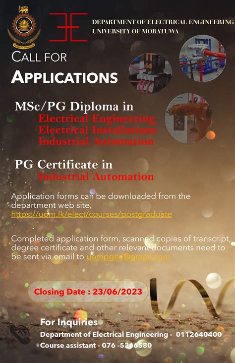 Electrical Engineering Certificate Programs