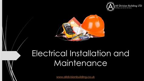 Electrical Installation And Maintenance Problems