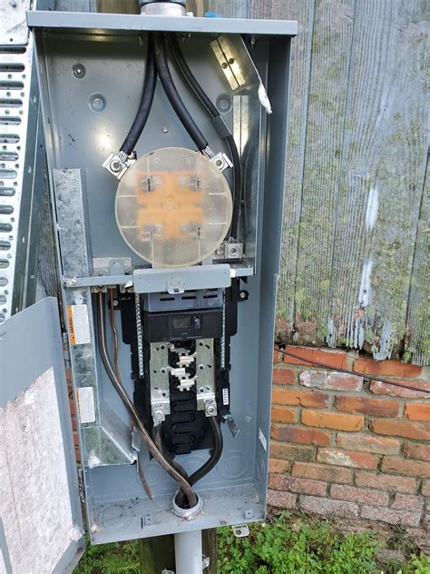 Electrical Meter Box Ground