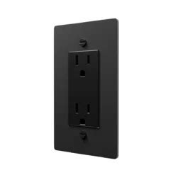Electrical Outlets Black