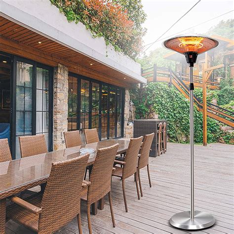 EnerG+ Infrared Electric Hanging Outdoor Heater with LED and Remote