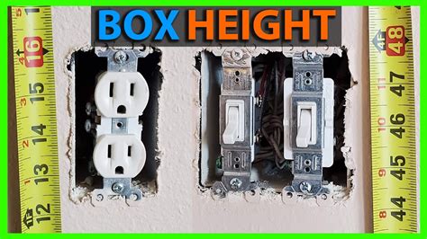 Electrical Plug Box Height