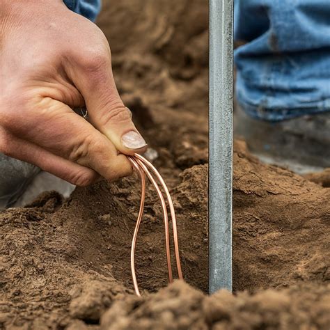Electrical Posts In Ground