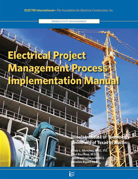 Electrical Project Management Process Implementation Manual