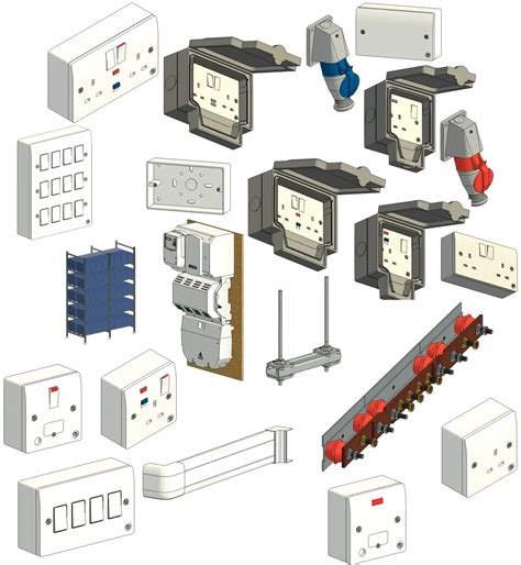 Electrical Pull Box Revit Family