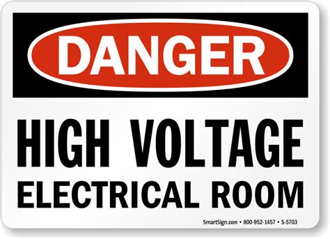 Electrical Room Signage