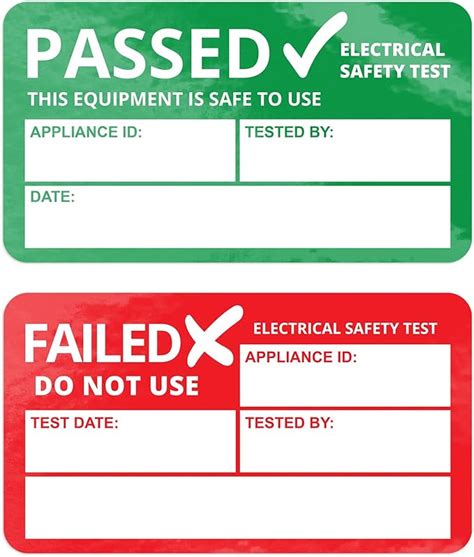 Electrical Safety Check Failed