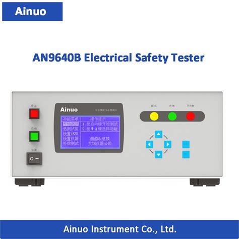 Electrical Safety Comprehensive Tester