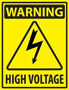 electrical safety warning labels