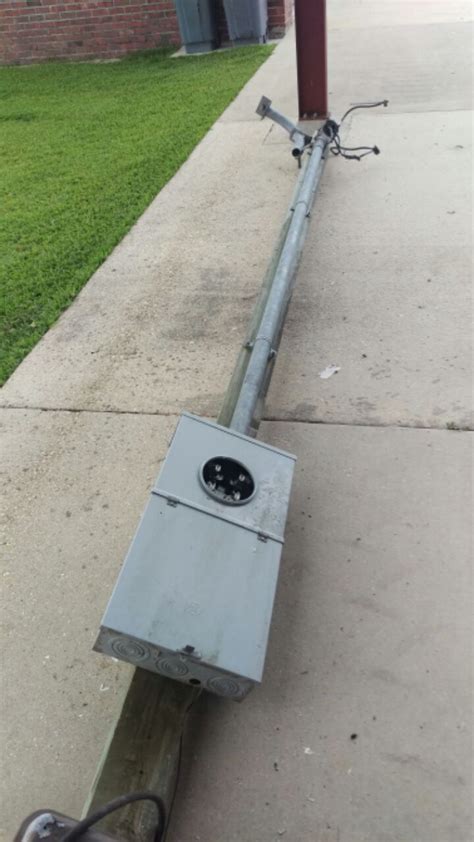 electrical service pole for sale