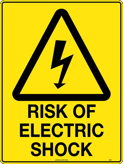 electrical shock warning