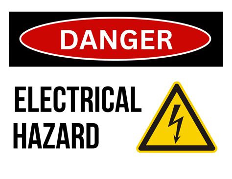 Electrical Sign Safety Alert