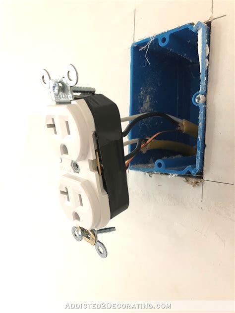 Electrical Tape Around Outlet
