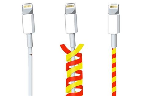 Electrical Tape Iphone Cable