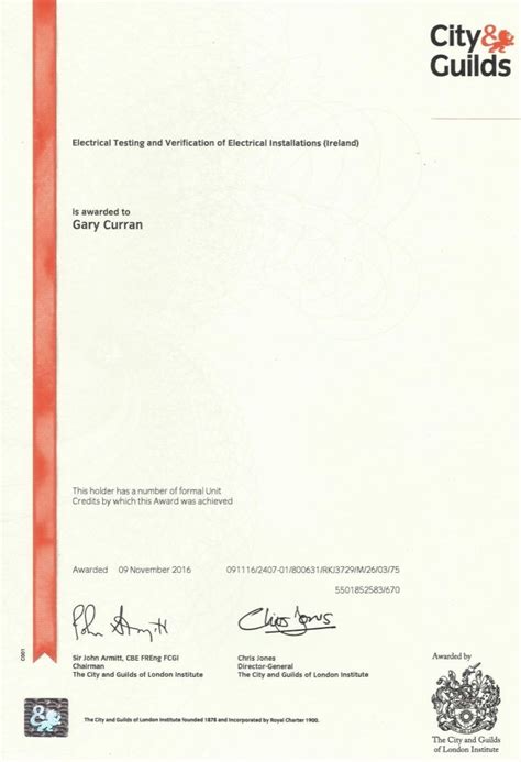 Electrical Testing And Verification Course Ireland