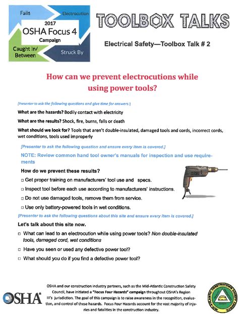 Electrical Toolbox Topics