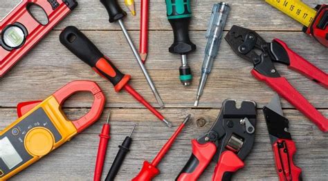 electrical tools and supplies