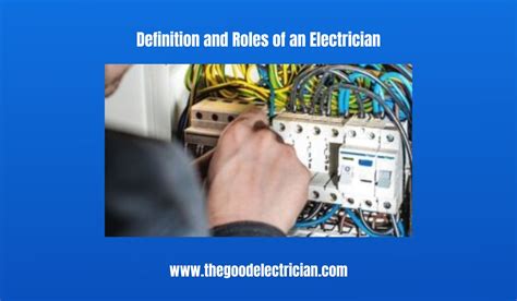 Electrician Definition