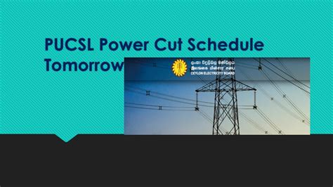 Electricity Power Cut Schedule 3 April 2022