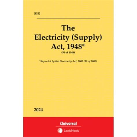 Watch Electricity Supply Act 1948 Latest