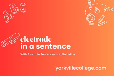 Electrode Examples In Sentence