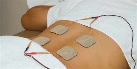 Electrodes At Chiropractor