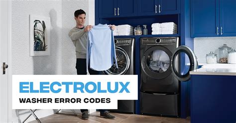 Electrolux Washing Machine E11 Error Code at Keith Reulet blog