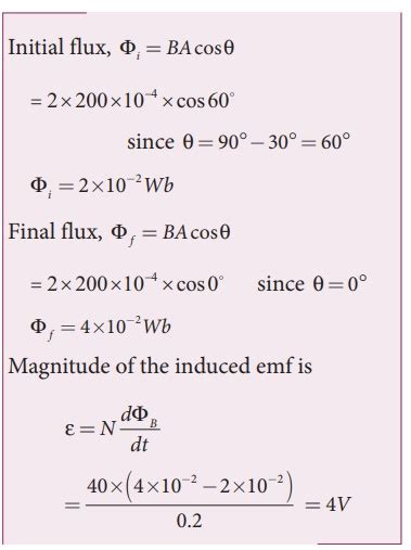 electromagnetic induction example problems