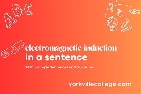 electromagnetic induction example sentence