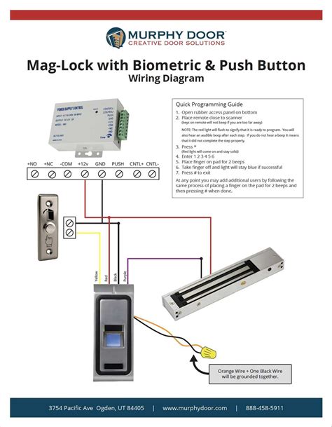 Electromagnetic Lock Wiring