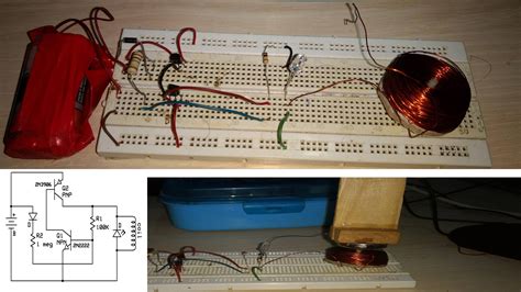 Electromagnetic Pendulum Clock Circuit