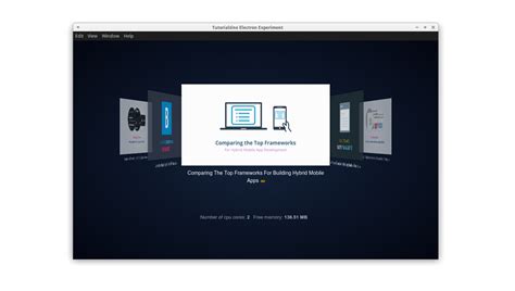Electron Display App Version