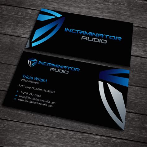 electronic business card templates