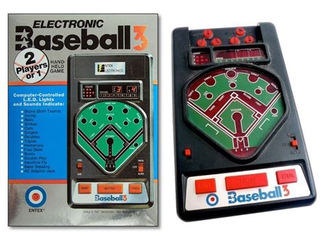 Electronic Baseball Game 1980S
