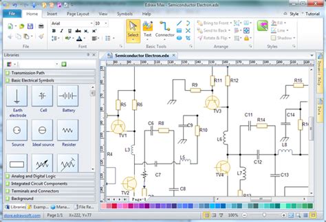 electronic circuit design software online