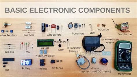 Electronic Components Name List