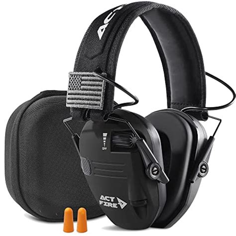 Electronic Ear Muffs Indoor Range