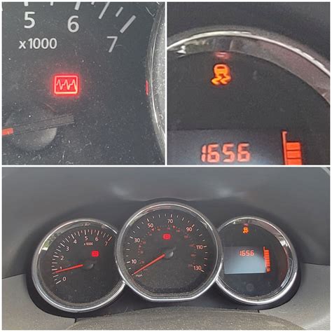 Electronic Fault Warning Light Dacia Duster