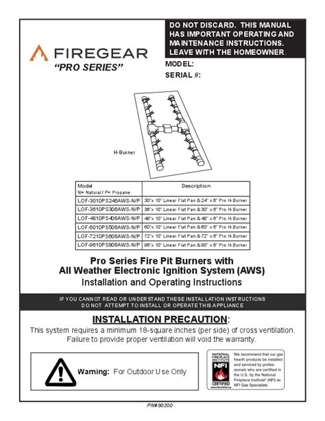 Electronic Ignition Burners