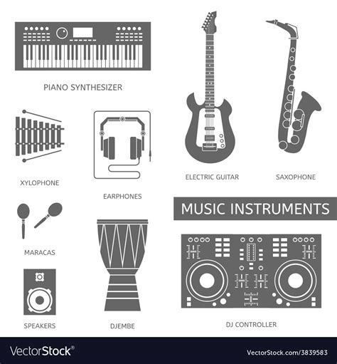 electronic instruments names and pictures