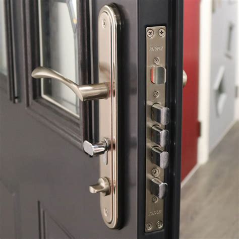 electronic lock door hardware aluminum